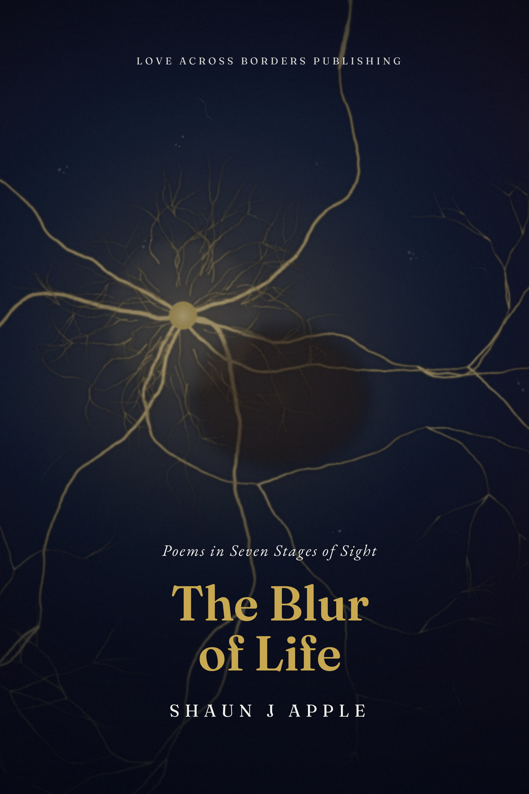 Front cover of The Blur of Life by Shaun J Apple.